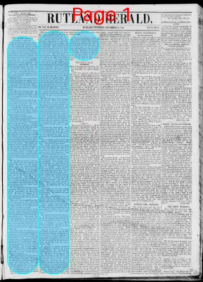 Page thumbnail for Rutland Herald