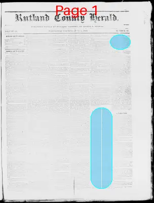 Page thumbnail for Rutland County Herald