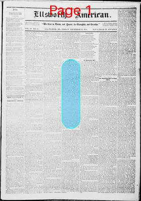 Page thumbnail for Ellsworth American