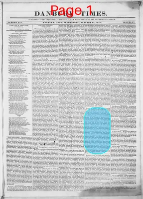 Page thumbnail for Danbury Times