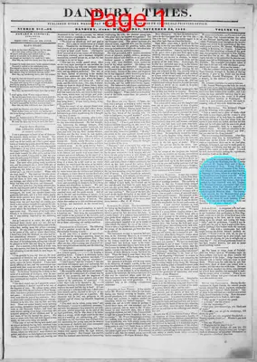 Page thumbnail for Danbury Times