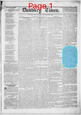 Page thumbnail for Danbury Times