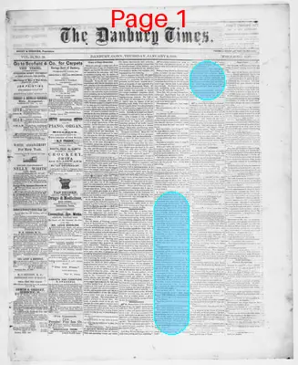 Page thumbnail for Danbury Times