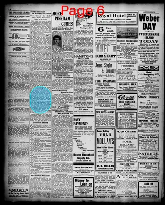 Page thumbnail for The Bridgeport Evening Farmer