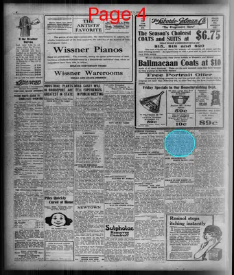 Page thumbnail for The Bridgeport Evening Farmer