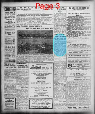 Page thumbnail for The Bridgeport Evening Farmer