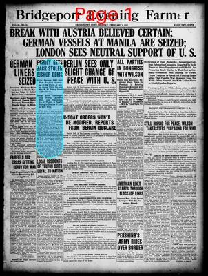 Page thumbnail for The Bridgeport Evening Farmer