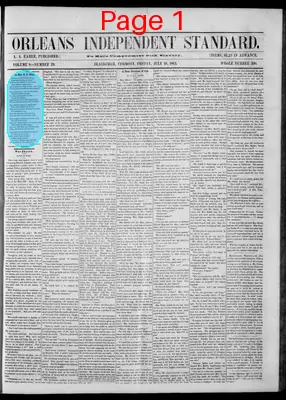 Page thumbnail for Orleans Independent Standard