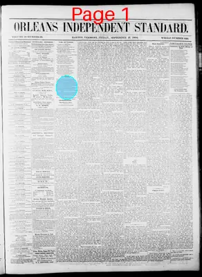Page thumbnail for Orleans Independent Standard