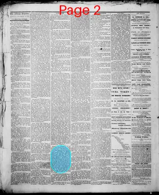 Page thumbnail for The Albany Register