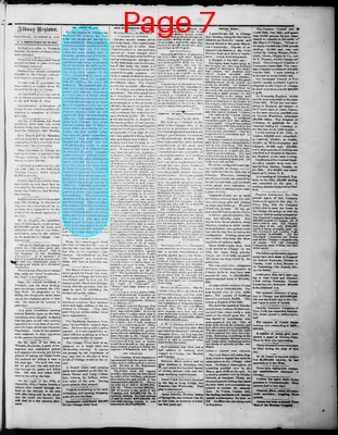 Page thumbnail for The Albany Register