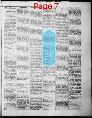 Page thumbnail for The Albany Register