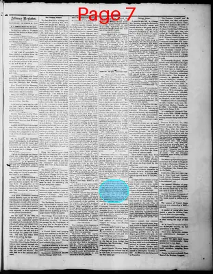 Page thumbnail for The Albany Register