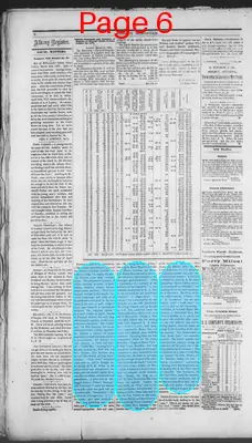 Page thumbnail for The Albany Register