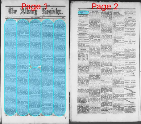 Page thumbnail for The Albany Register
