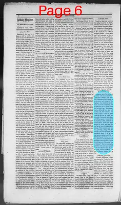 Page thumbnail for The Albany Register