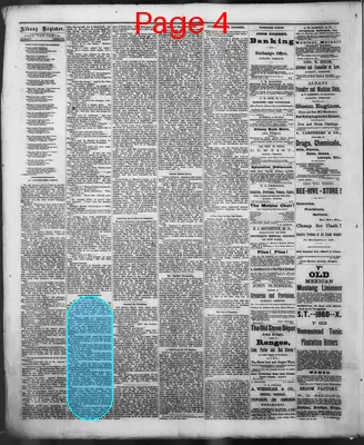 Page thumbnail for The Albany Register