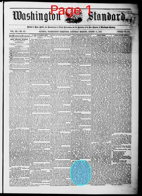 Page thumbnail for Washington Standard
