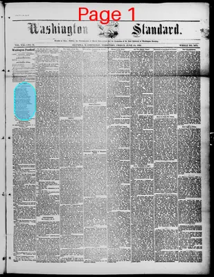 Page thumbnail for Washington Standard