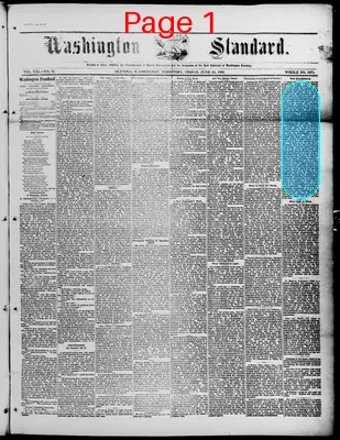 Page thumbnail for Washington Standard
