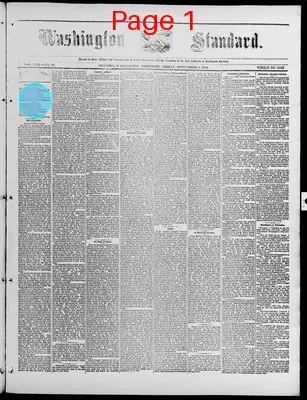 Page thumbnail for Washington Standard