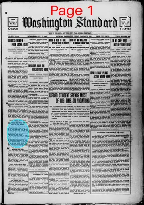 Page thumbnail for Washington Standard