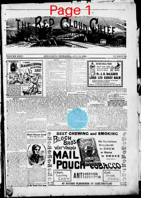 Page thumbnail for The Red Cloud Chief