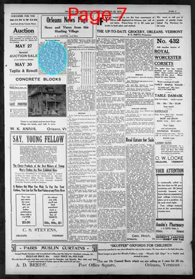 Page thumbnail for Orleans County Monitor