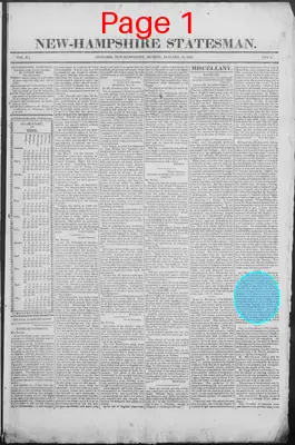 Page thumbnail for New Hampshire Statesman