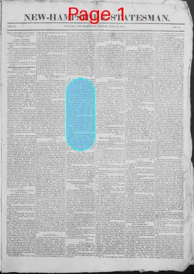 Page thumbnail for New Hampshire Statesman