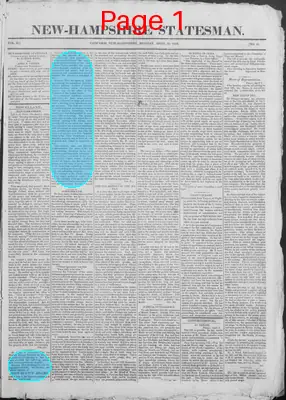 Page thumbnail for New Hampshire Statesman