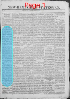 Page thumbnail for New Hampshire Statesman