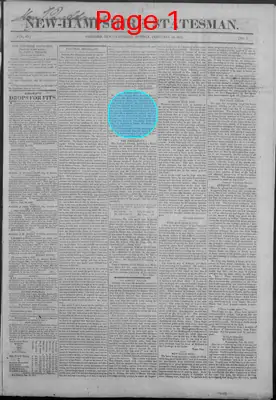 Page thumbnail for New Hampshire Statesman