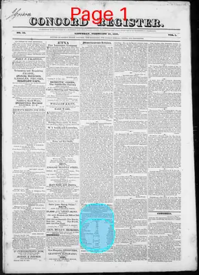 Page thumbnail for Concord Register
