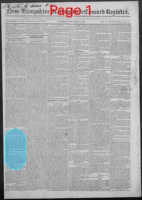 Page thumbnail for New Hampshire Statesman And Concord Register