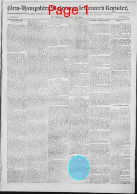 Page thumbnail for New Hampshire Statesman And Concord Register