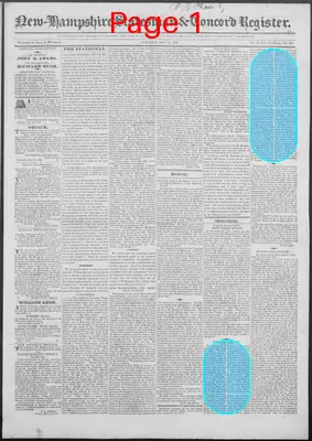 Page thumbnail for New Hampshire Statesman And Concord Register