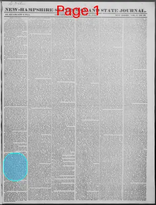 Page thumbnail for New Hampshire Statesman And State Journal