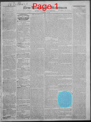 Page thumbnail for New Hampshire Statesman And State Journal