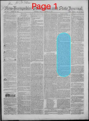 Page thumbnail for New Hampshire Statesman And State Journal
