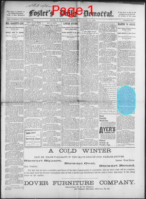 Page thumbnail for Foster's Daily Democrat