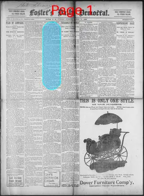 Page thumbnail for Foster's Daily Democrat
