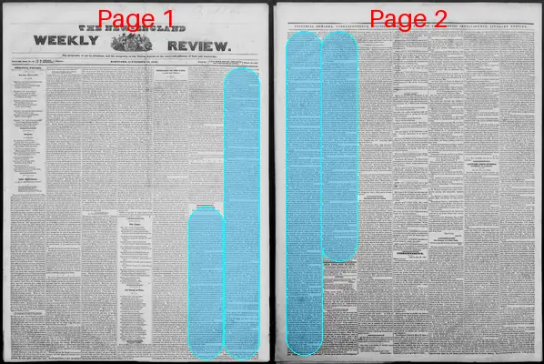 Page thumbnail for The New England Weekly Review