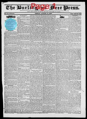 Page thumbnail for Burlington Free Press