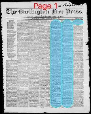Page thumbnail for Burlington Free Press