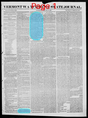 Page thumbnail for Vermont Watchman And State Journal