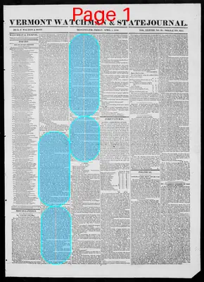 Page thumbnail for Vermont Watchman And State Journal
