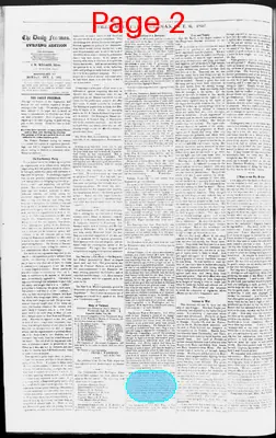 Page thumbnail for The Daily Green Mountain Freeman