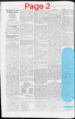 Page thumbnail for The Daily Green Mountain Freeman