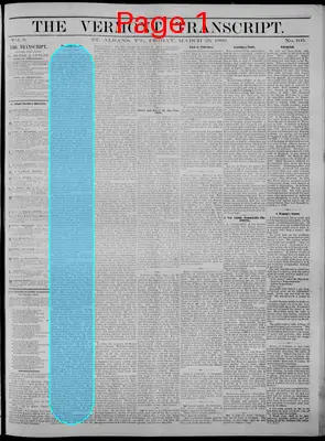 Page thumbnail for The Vermont Transcript